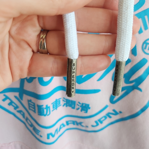 Superdry World Wide Ticket Type Hoodie Hooded Sweatshirt Size Small Mens, Unisex - Picture 4 of 15